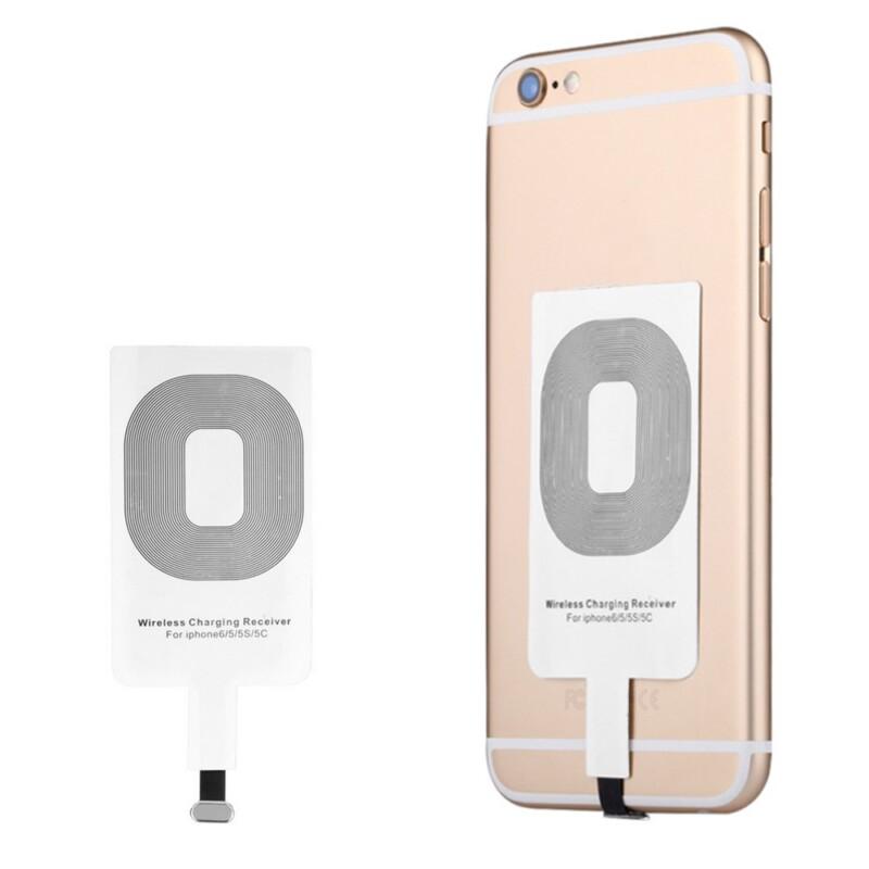 Wireless Charger Qi Charging Power Pad Stand Ultra-thin Receiver Module for Apple iPhone 7 6 6S S Plus 5S 5 SE - Image 3