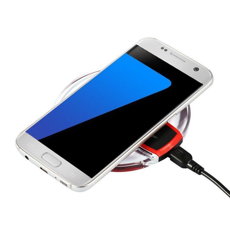 Wireless Charger Qi For Samsung S8 S7 S6 edge Note 5 8 iPhone X 8 Plus Portable Charger Wireless Charging Phone Dock Station - Image 4