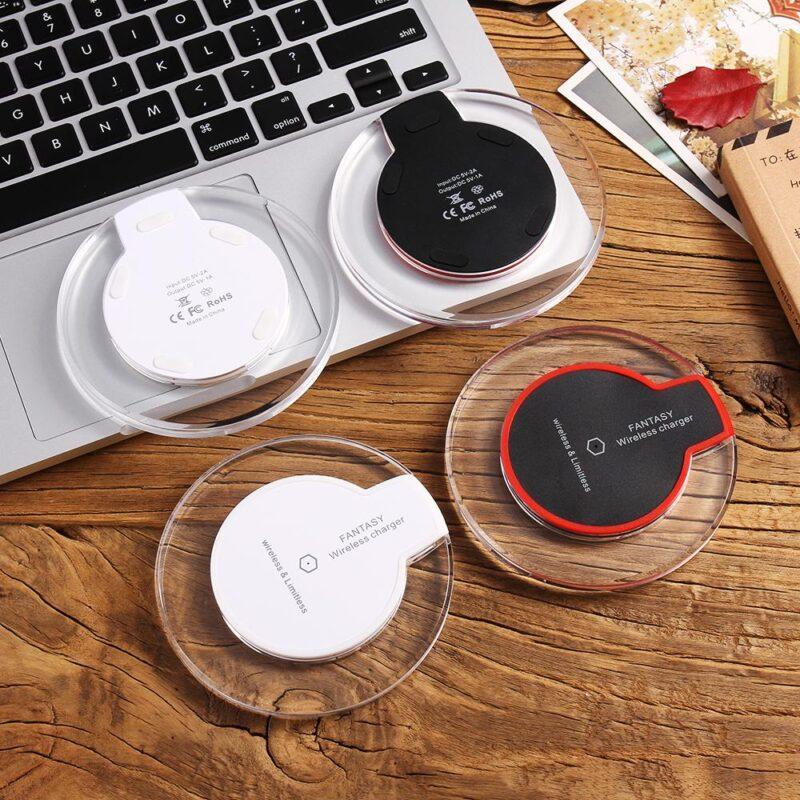 Wireless Charger Qi For Samsung S8 S7 S6 edge Note 5 8 iPhone X 8 Plus Portable Charger Wireless Charging Phone Dock Station - Image 2