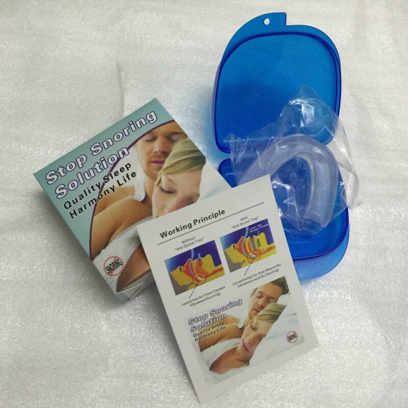 Stop Snoring Anti Snore Mouthpiece Apnea Guard Bruxism Tray Sleeping Silicone Aid Mouthguard Health Sleeping Face Skin Care Tool - Image 5