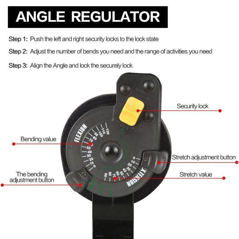Medical Knee Brace Angle Adjustable Knee Support Brace Orthosis For Patellar Fracture Dislocation - Image 3