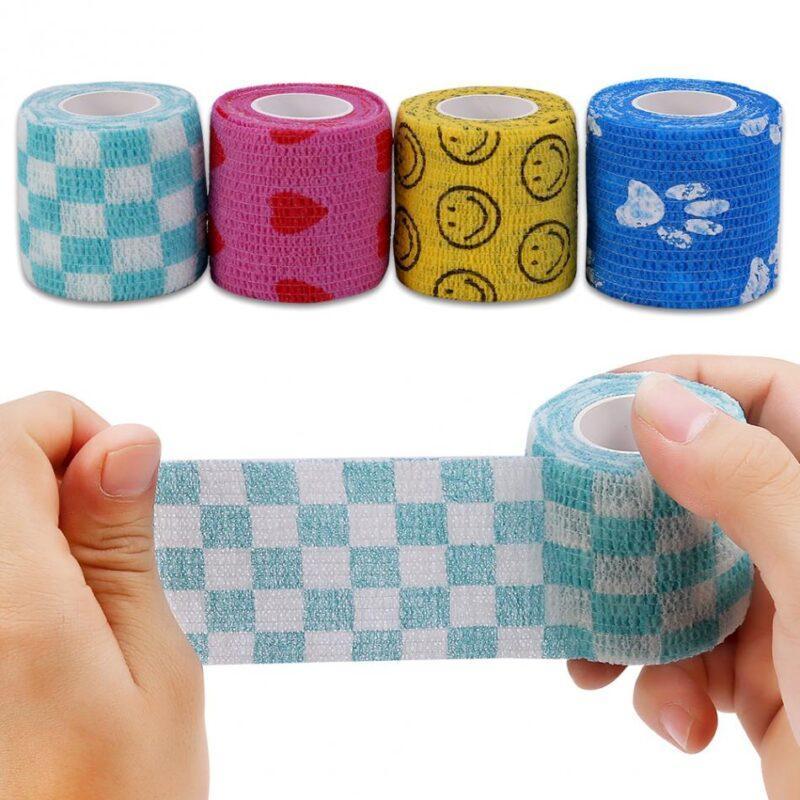 Bandage Wraps 4.5m Non-woven Fabric Self-Adhering Knee Ankle Brace Elastic Sport Joints Support Tape First Aid Medical Bandage - Image 5