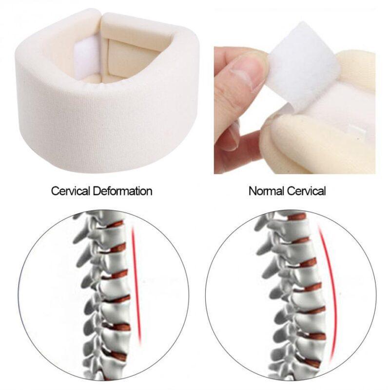 Neck Brace Spine Back Soft Foam Support Medical Cervical Collar Vertebra Dislocation Fixation Pain Relief Orthosis Neck Care - Image 5