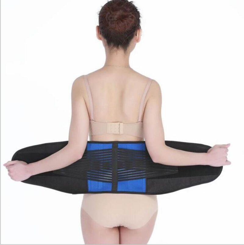 Medical Lower Back Brace Posture Correction Waist Belt Spine Support Belts Breathable Lumbar Corset - Image 4