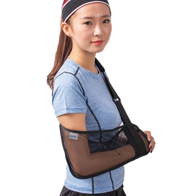 Arm Sling Medical Shoulder Immobilizer Rotator Cuff Wrist Elbow Forearm Support Brace Strap Lightweight Breathable - Image 3