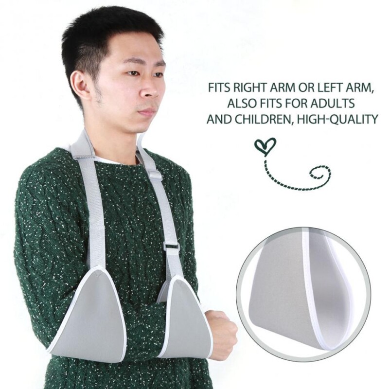 Shoulder Arm Sling Swathe Brace Reinforced Immobilizer Broken Forearm Fracture Joint Sprain Arm Sling For Adult & Kids - Image 5