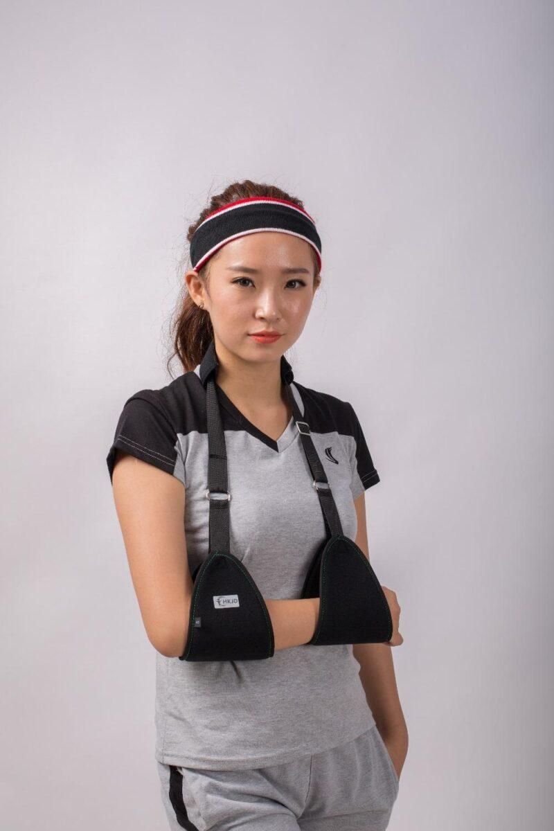 Medical Shoulder Arm Sling Swathe Brace Reinforced Immobilizer Broken Forearm Fracture, Wrist Joint Sprain And Finger - Image 5