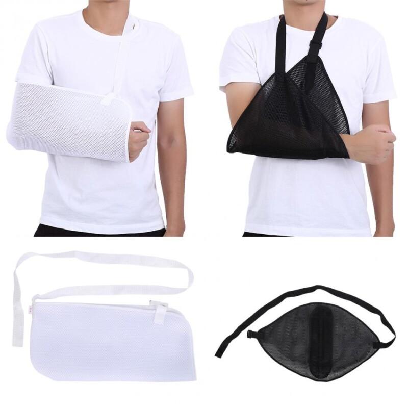 Medical Mesh Arm Slings Adjustable Shoulder Immobilizer Wrist Elbow Fracture Dislocation Support Injury Sprain Arm Sling - Image 2