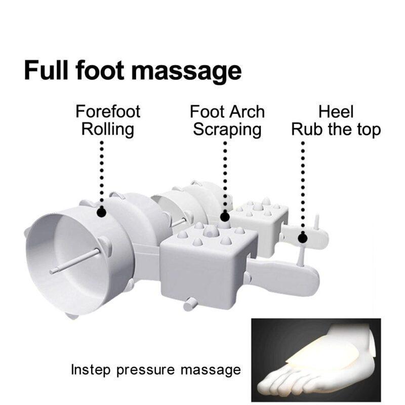 Electric Shiatsu Foot Massager Far Infrared Heating Kneading Air Compression Reflexology Massage Device Home Relaxation - Image 3