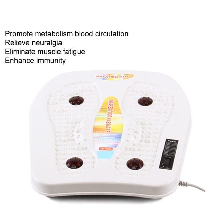 Muscle Stimulator Infrared Heating Foot Massage Vibration Magnetic Therapy Spa Massager Foot Electric - Image 2