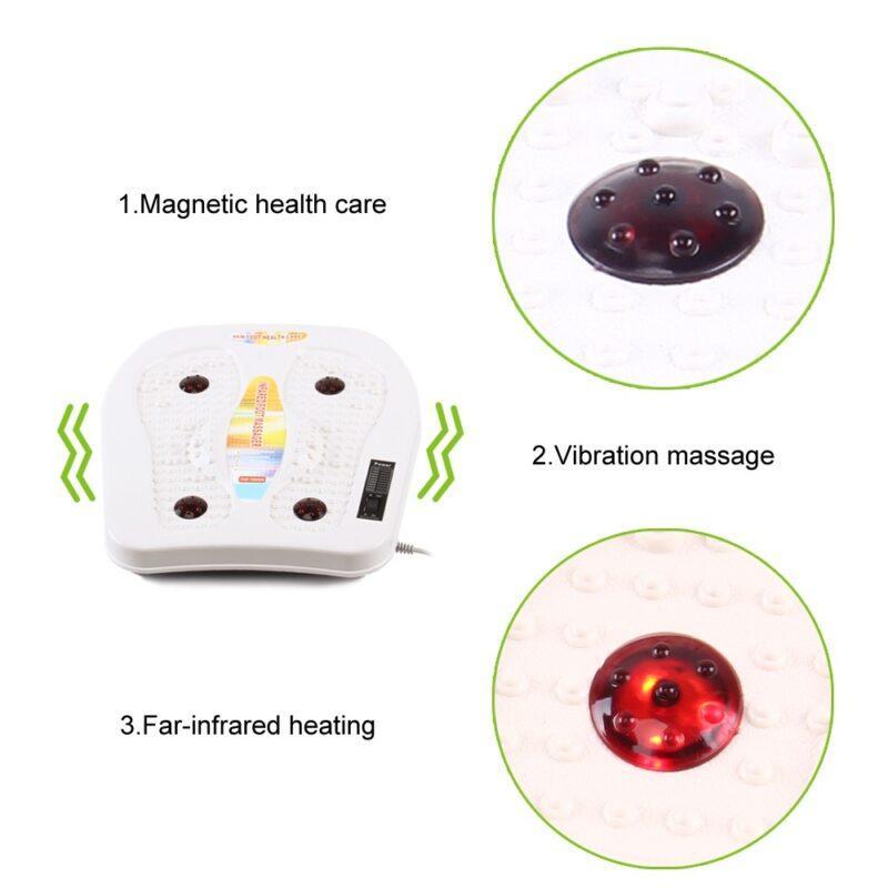 Muscle Stimulator Infrared Heating Foot Massage Vibration Magnetic Therapy Spa Massager Foot Electric - Image 3