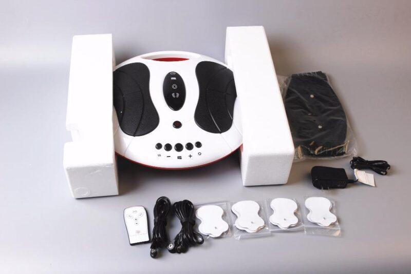 Infrared Heating Electric Foot Massager With Slimmer Muscle Stimulator Bio-Magnetic Wave Pad Physiotherapy Tens Machine Massager - Image 4