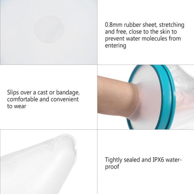 Bandage Protector Waterproof Arm Protector Adult Sealed Cast Wound Fracture Hand Arm Cover for Shower Bath - Image 4