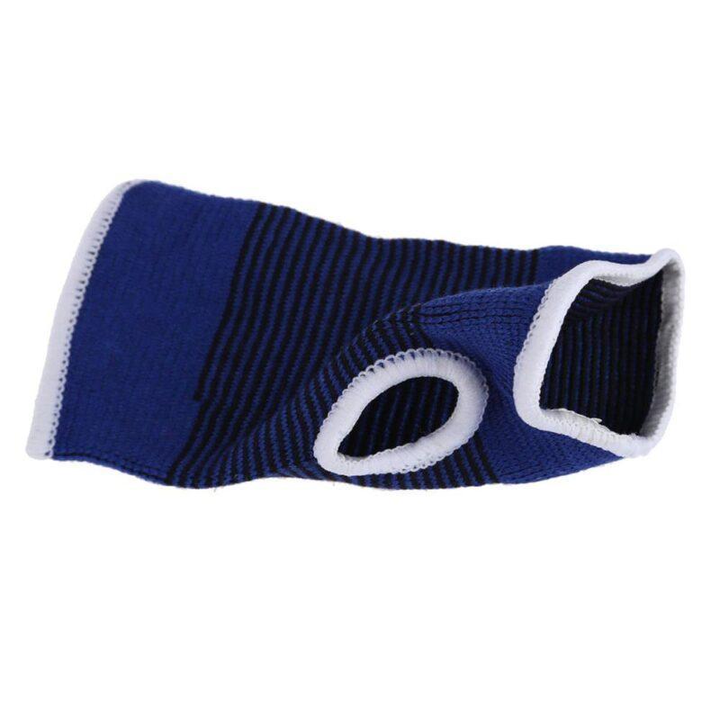 Palm Wrist Hand Support Blue Gloves Outdoor Sport Elastic Brace Sleeve Sports Bandage Gloves Sports Safety Women Men 1 Pair - Image 3