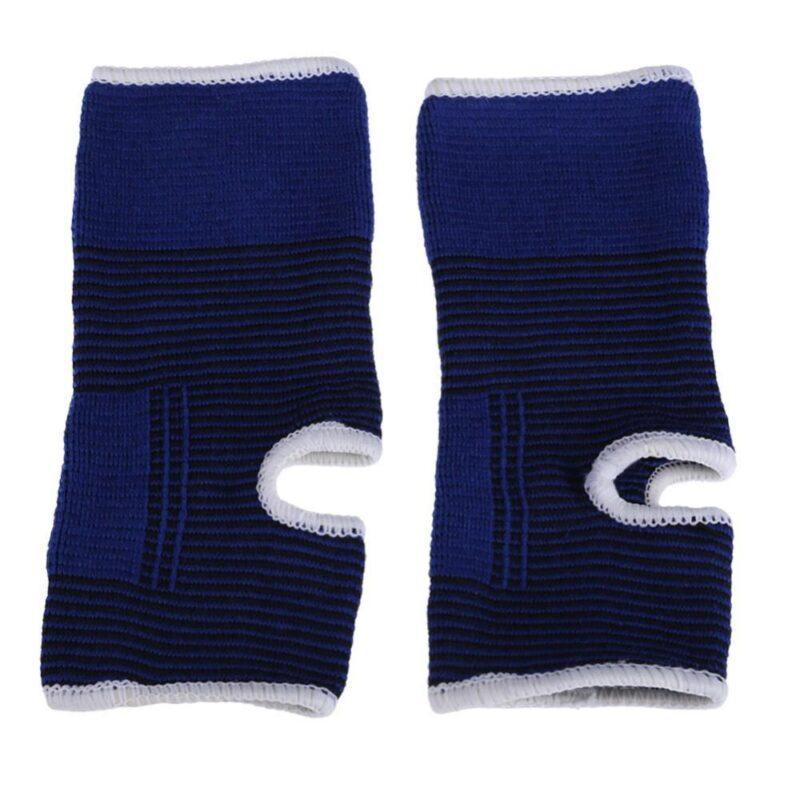 Palm Wrist Hand Support Blue Gloves Outdoor Sport Elastic Brace Sleeve Sports Bandage Gloves Sports Safety Women Men 1 Pair - Image 5