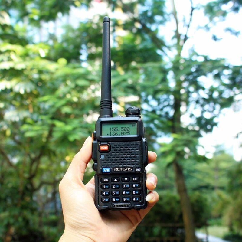 Walkie Talkie 5W VHF UHF Dual Band Hf Transceiver VOX FM Amateur Portable cb Ham Radio Station Walkie-Talkie RT5R - Image 2