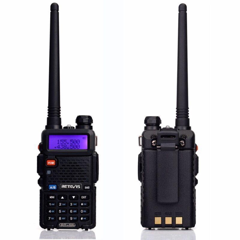 Walkie Talkie 5W VHF UHF Dual Band Hf Transceiver VOX FM Amateur Portable cb Ham Radio Station Walkie-Talkie RT5R - Image 3