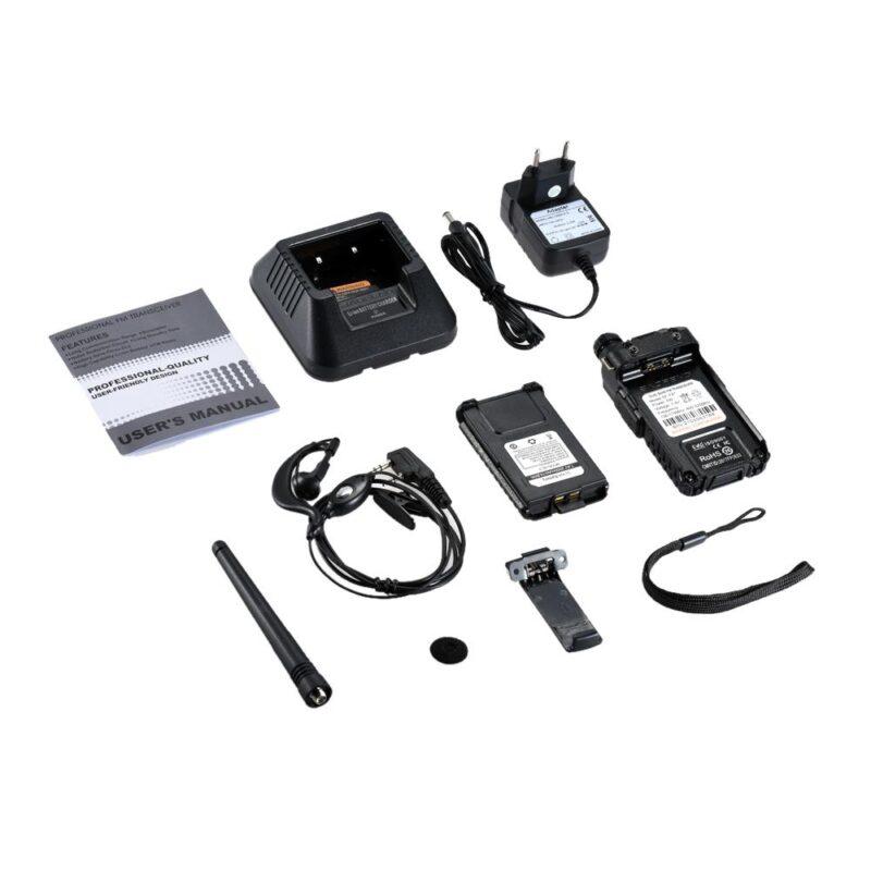 Walkie Talkie 10 km F8+ VHF UHF Dual Band Handheld Radio Transceiver Portable CB Ham Radio Talkie Walkie Two Way Radio - Image 5