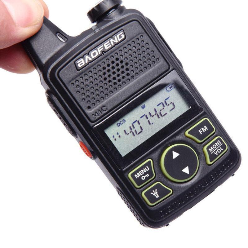 Two Way Radio Walkie Talkie BF-T1 MINI Radio UHF 400-470MHz FM Transceiver With PTT Earpiece Civilian Radio Communication - Image 3