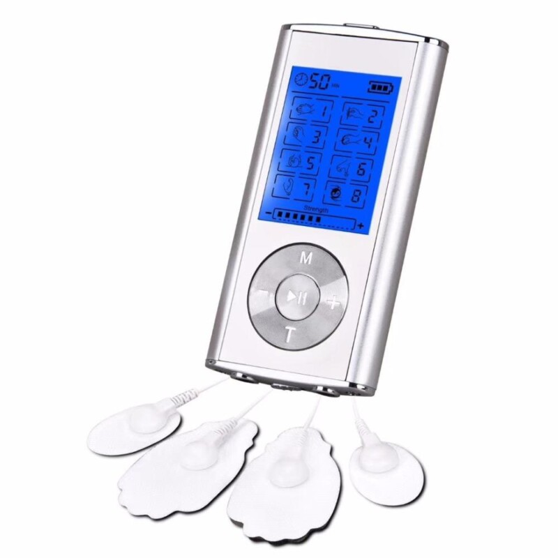 8 Modes Dual Tens Machine Digital Therapy Massage Body Relax Muscle Stimulator Electrode Pulse Acupuncure Massager - Image 4