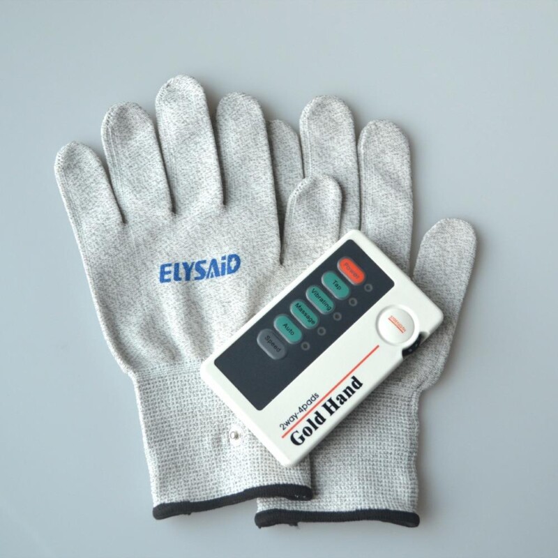 Low Frequency XFT-502 2 Ways 4Pads Electrical Stimulator Digital Massager TENS Machine +1Pair Conductive Gloves - Image 5