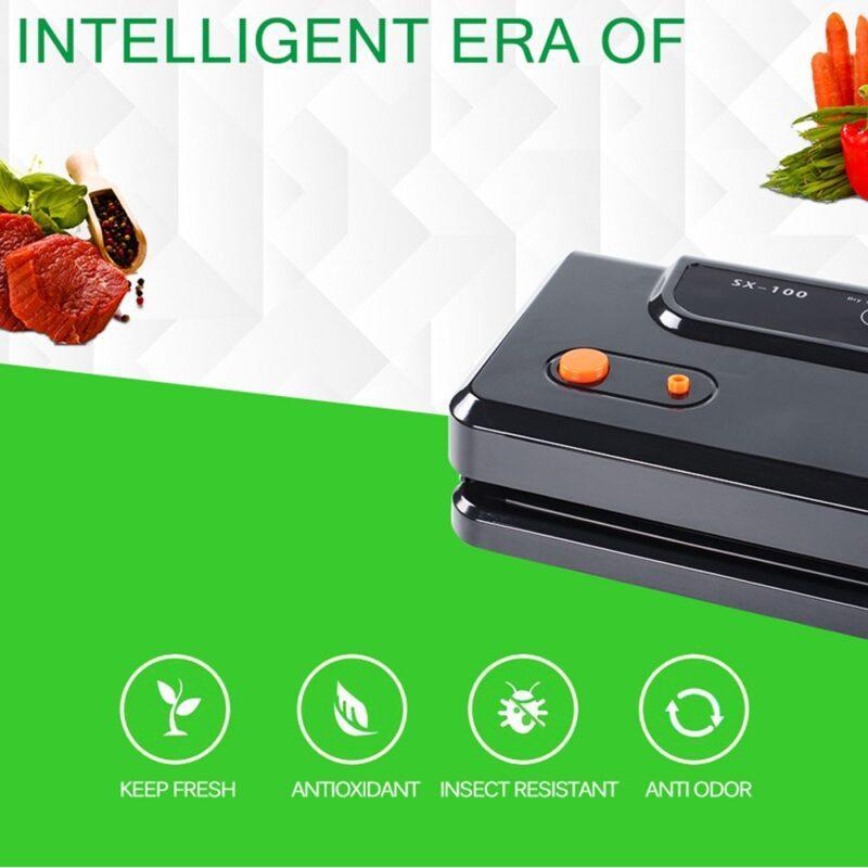 Vacuum Sealer Household Multi-function Best Food Saver Home Automatic Vacuum Sealing Packer - Image 4