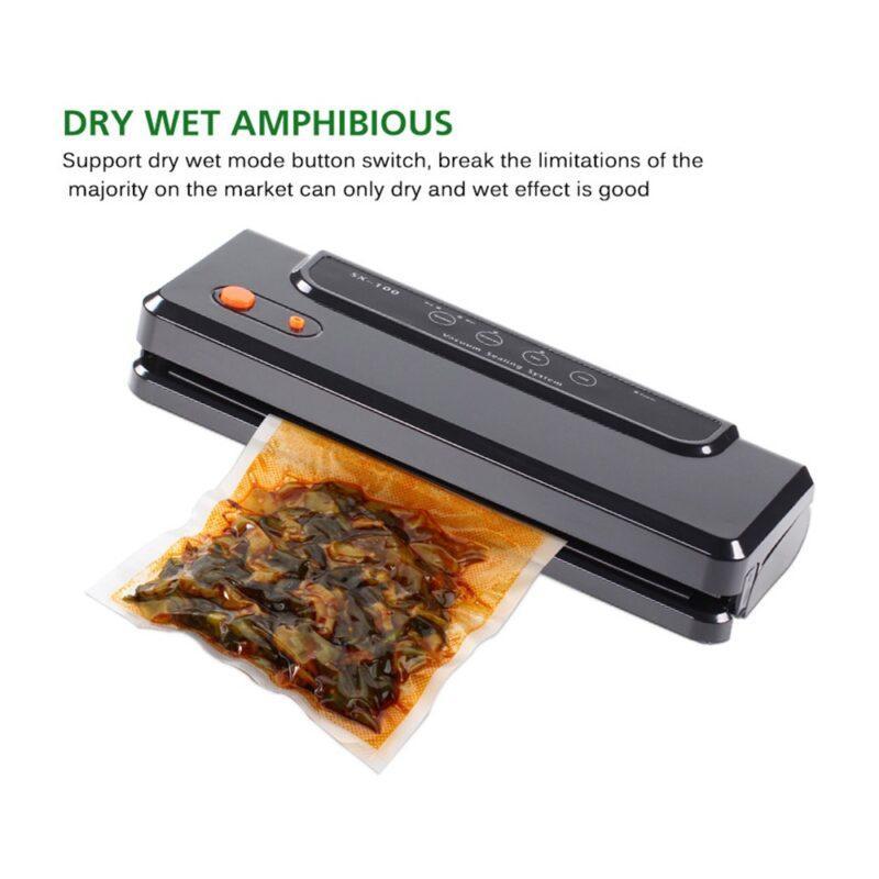 Vacuum Sealer Household Multi-function Best Food Saver Home Automatic Vacuum Sealing Packer - Image 6