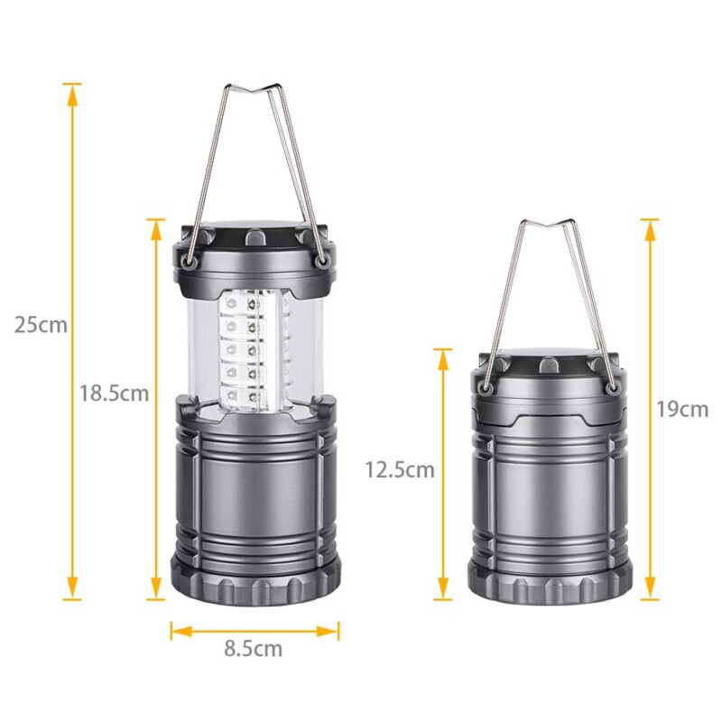 Portable Lantern Ultra Bright Collapsible 30 Led Lightweight Camping Lanterns Tent Light For Hiking Camping Emergencies - Image 5