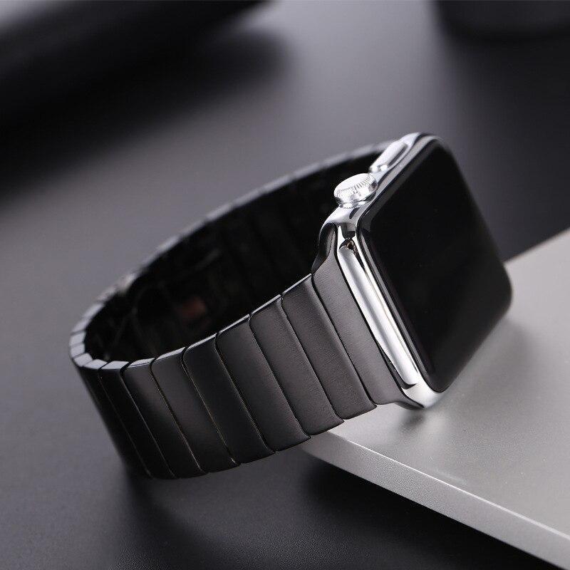 Band For Apple Watch Series 6 5 4 40MM 44MM Sport Bracelet Stainless Steel Strap For Iwatch 3 2 1 38MM 42MM Accessories