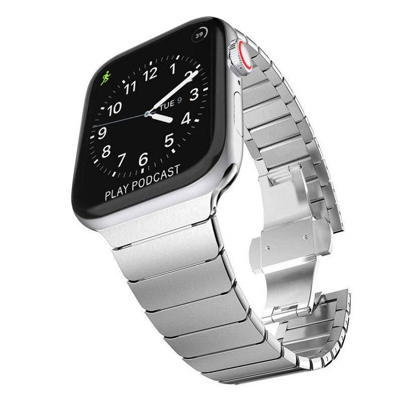 Band For Apple Watch Series 6 5 4 40MM 44MM Sport Bracelet Stainless Steel Strap For Iwatch 3 2 1 38MM 42MM Accessories