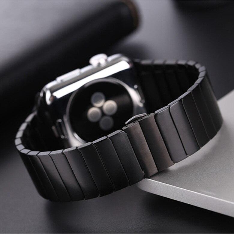 Band For Apple Watch Series 6 5 4 40MM 44MM Sport Bracelet Stainless Steel Strap For Iwatch 3 2 1 38MM 42MM Accessories