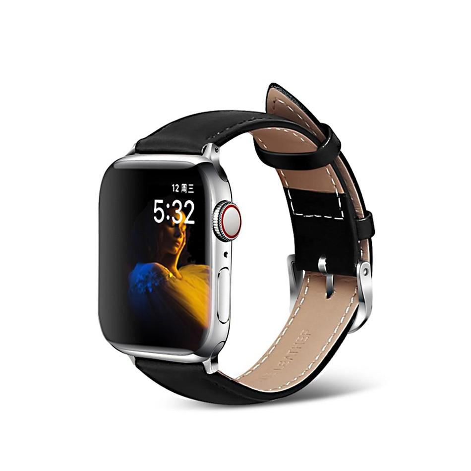 Leather loop for Apple Watch 6/SE/5/4/3/2/1 38mm 40mm Sports Watchband Bracelet Strap for iWatch SE/6 Apple Watch band 42mm 44mm