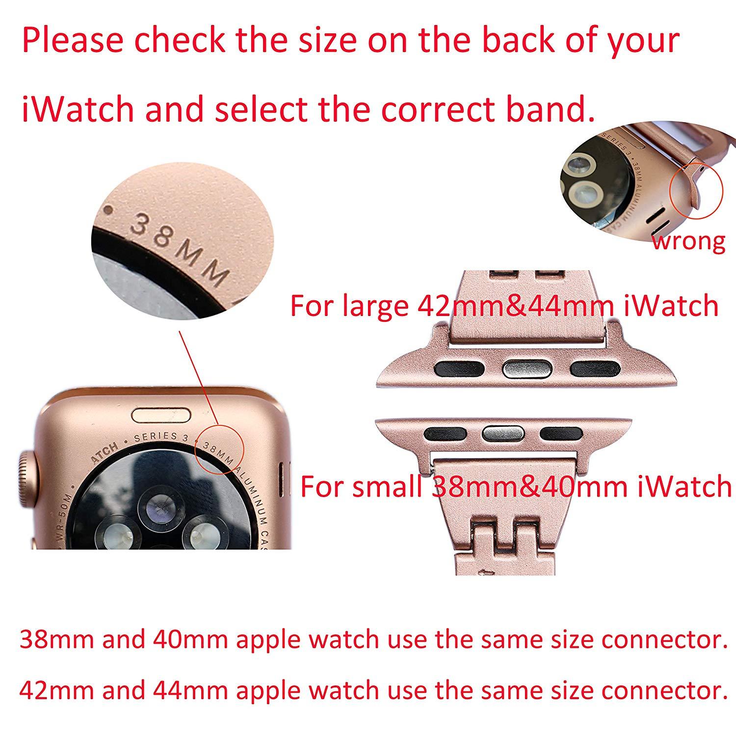 Woman Watch Band For Apple Watch Bands 38mm 42mm 40mm 44mm Diamond Aluminum alloy Strap For iwatch Series6 SE 5 4 3 2 1 Bracelet