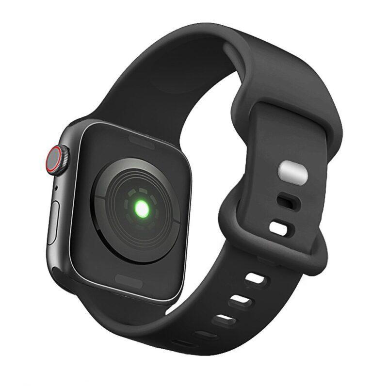 38/44 For Apple Watch Soft Silicone Band  Series 5 4 3 2 6 SE 38MM 42MM Rubber Watchband Strap for iWatch 40MM 44MM - Image 6