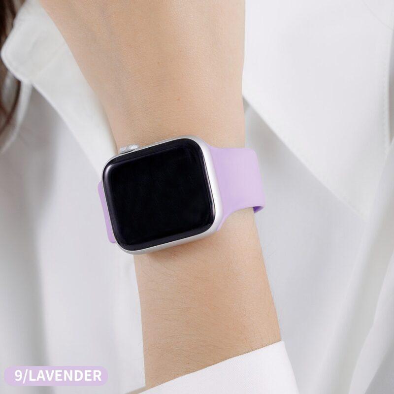 Apple Watch Band Silicone Strap 44mm 42mm 40mm 38mm Rubber Sports Bracelet iWatch Series Strap - Image 5