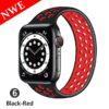 6 black red