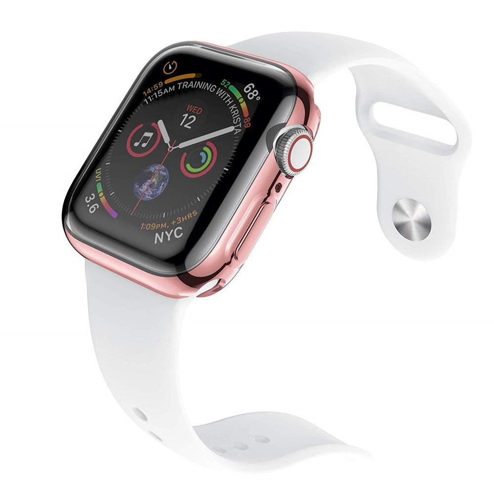 Cover For Apple Watch case 44mm/40mm iWatch 3 42mm/38mm Accessories TPU Bumper Screen Protector Apple watch series 5 4 3 se 6