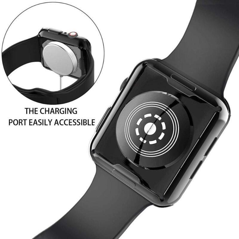 Apple Watch 5/4 Case Cover 44mm/40mm iWatch Case 42mm/38mm Soft Screen Protector Bumper For Apple Watch - Image 4