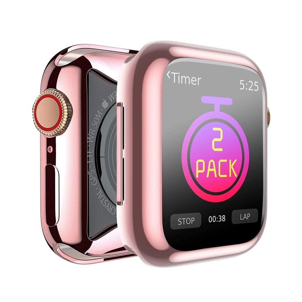 Cover For Apple Watch case 44mm/40mm iWatch 3 42mm/38mm Accessories TPU Bumper Screen Protector Apple watch series 5 4 3 se 6