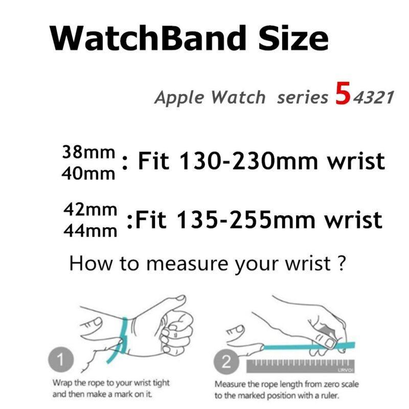 Stainless Steel Metal Strap For Apple Watch Band 44mm 40mm 38mm 42mm Magnetic Loop Strap For  iWatch Series - Image 4