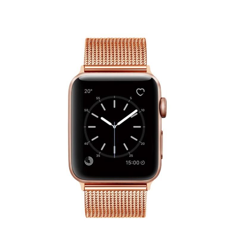 Stainless Steel Women Men Bracelet Band Strap For iWatch Watchband For Apple Watch 38mm 42mm 44mm 40mm  - Image 4