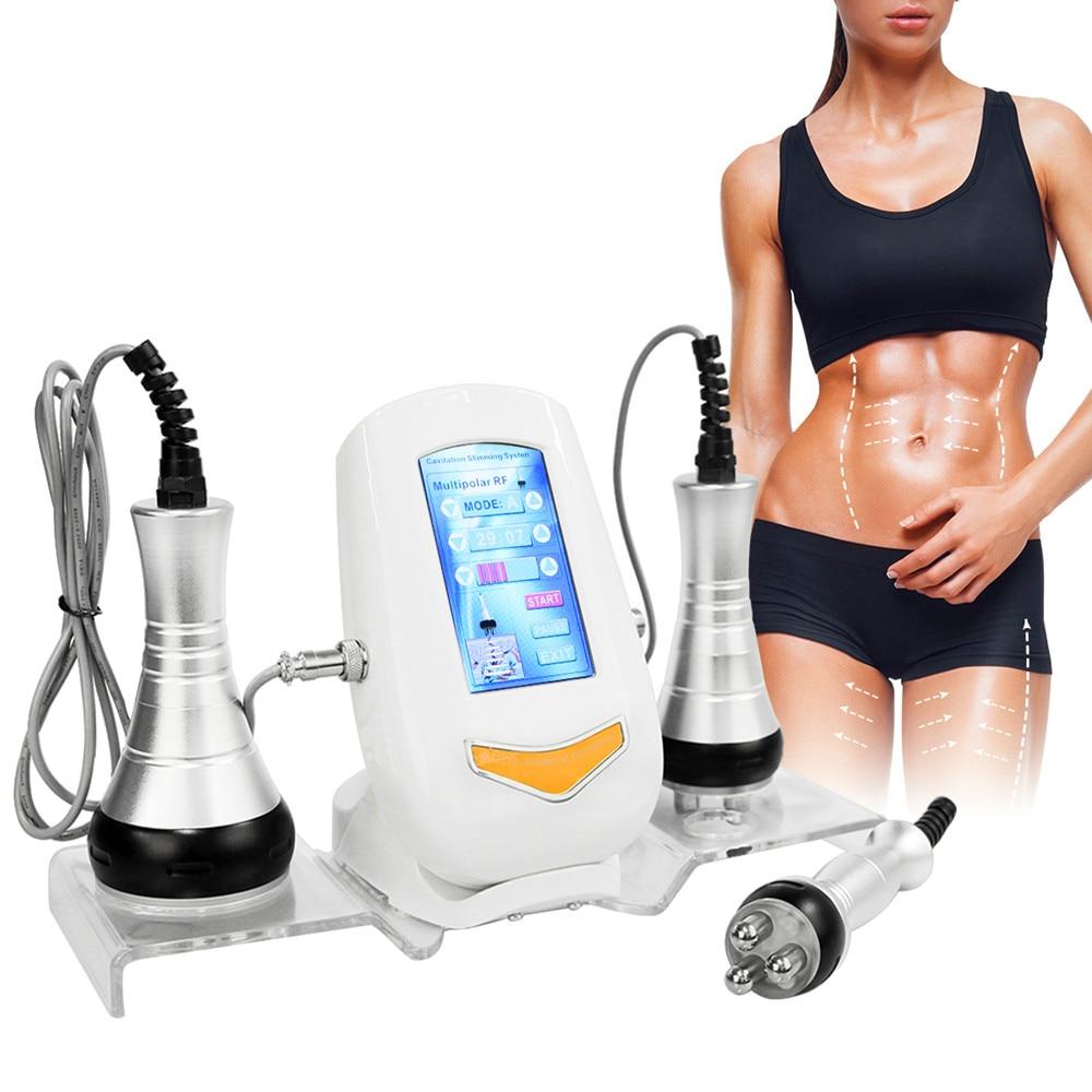 2021 Hot 100-240V 40K Cavitation Ultrasonic Body Slimming Beauty Machine Weight Loss RF Radio Skin Lifting Tighten Anti-wrinkle