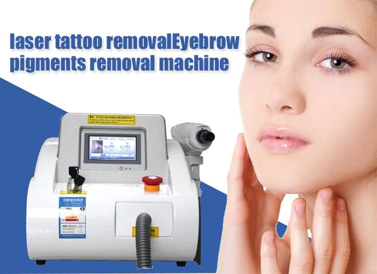 1064 nm 532nm and 1320nm Pigment Tattoo Removal Machine Carbon Peeling Q Switch ND Yag Laser