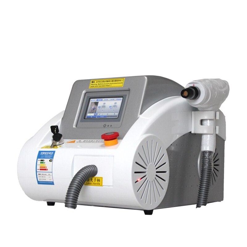 1064 nm 532nm and 1320nm Pigment Tattoo Removal Machine Carbon Peeling Q Switch ND Yag Laser