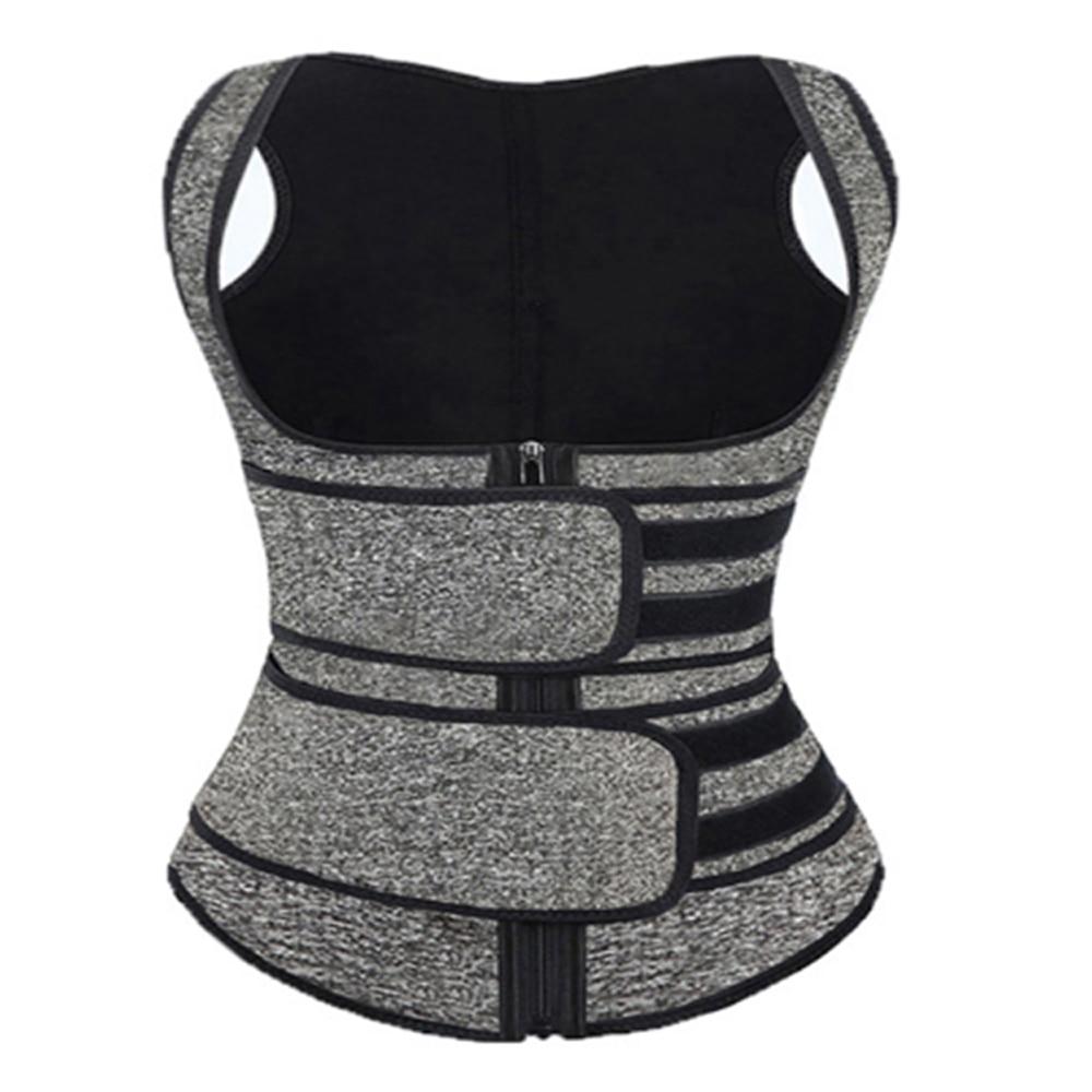 Women Body Shaper Waist Trainer Neoprene Sauna Sweat Vest Slimming Trimmer Fitness Corset Workout Modelling Strap Shapewear