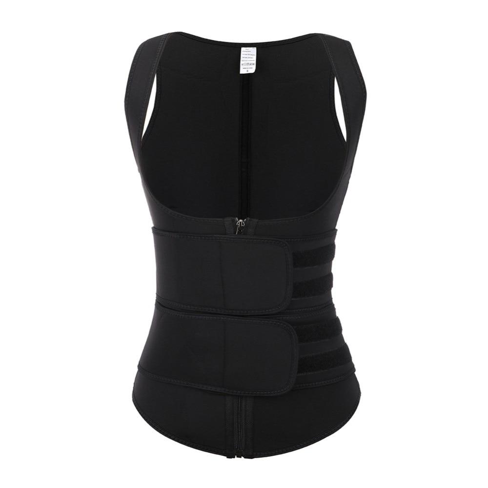 Women Body Shaper Waist Trainer Neoprene Sauna Sweat Vest Slimming Trimmer Fitness Corset Workout Modelling Strap Shapewear