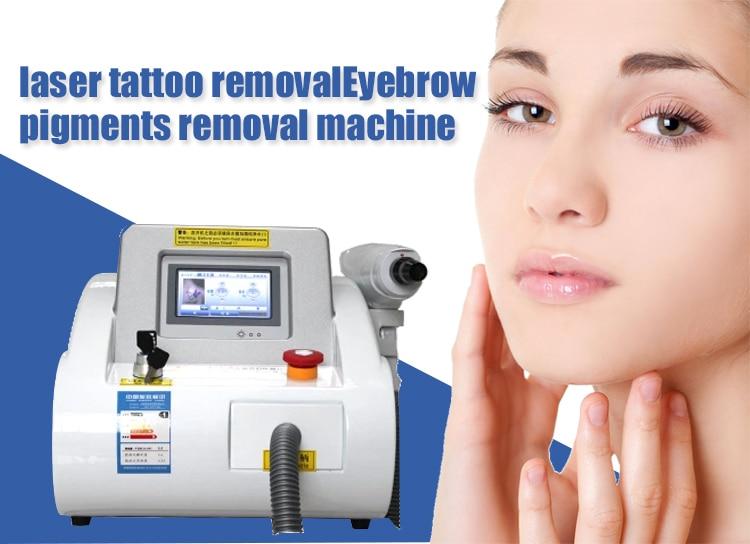 Q switch Nd Yag laser machine eyebrow washing equipment birthmark removal