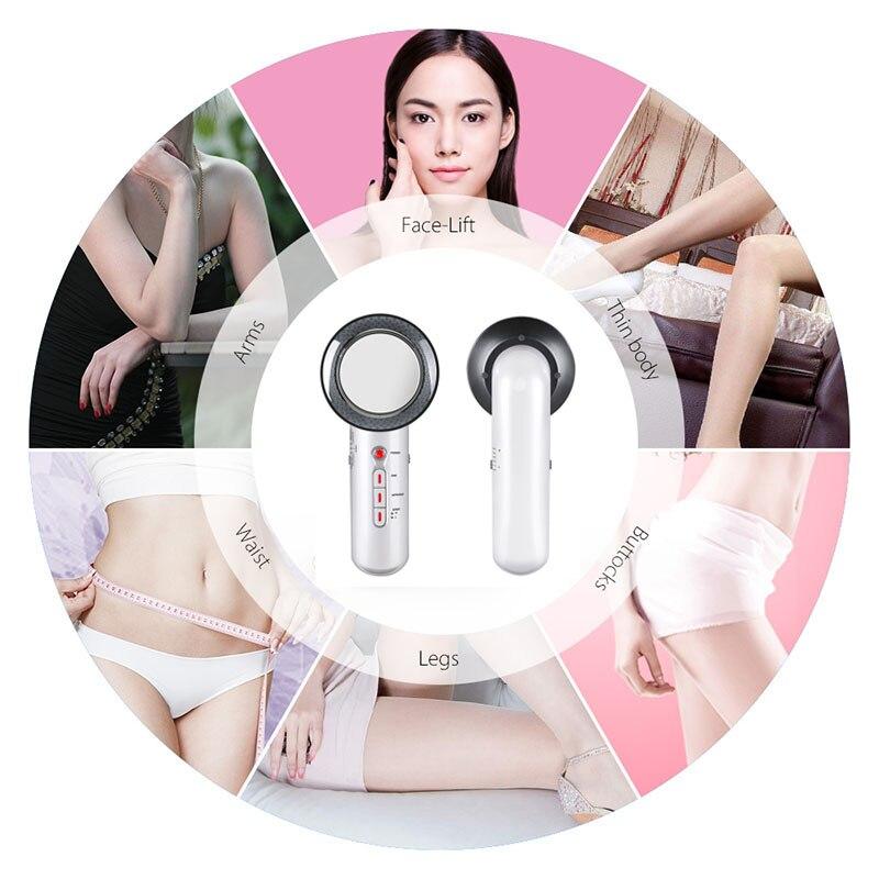 Infrared Ultrasonic EMS Body Slimming Massager Weight Loss Fat Burner Galvanic Therapy Ultrasound Cavitation Beauty Machine