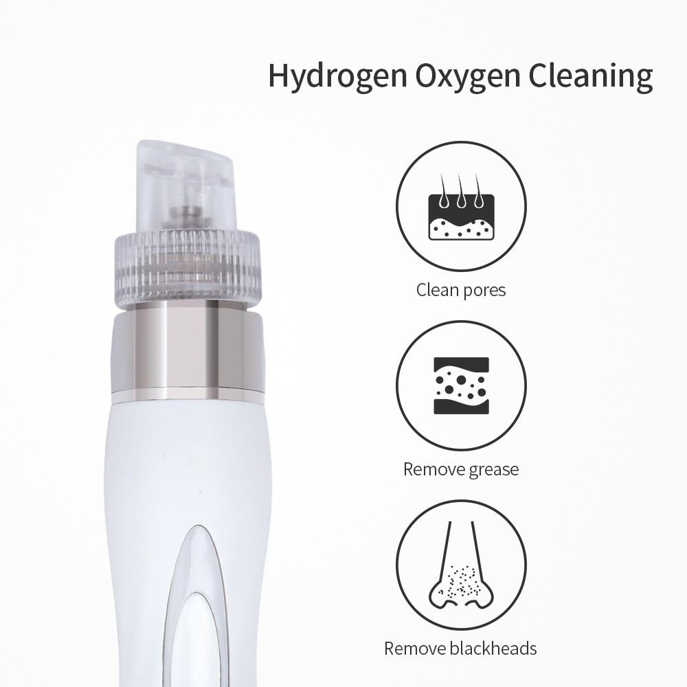 Second Generation Hydro Dermabrasion Water Oxygen Jet Skin Dermabrasion Cleaning Hydra Facial 6 In 1 Water Peeling Device
