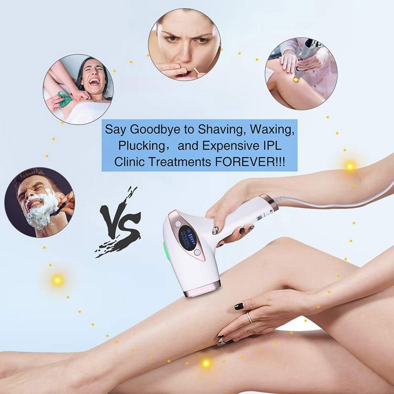 Mlay laser T4 Laser hair removal device Laser hair removal ICE Cold IPL Epilation Flashes 500000 mlay ipl hair removal painless